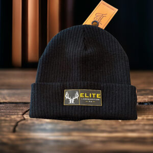 Elite Bare Essential Branded Bills Beanie - Black