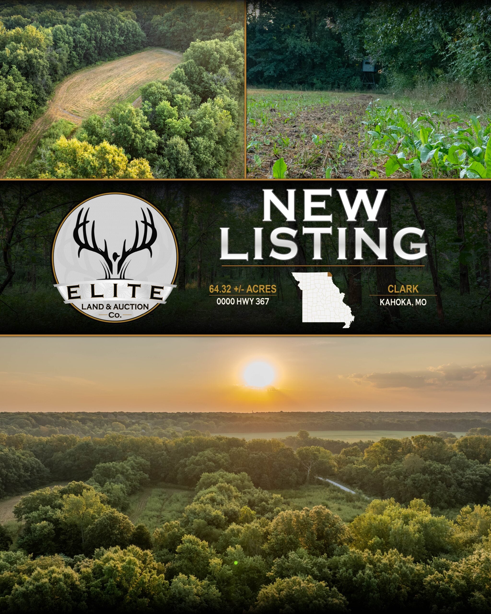 David Fallert Turn Key River Bottom Recreation Farm - Elite Land & Auction Co.